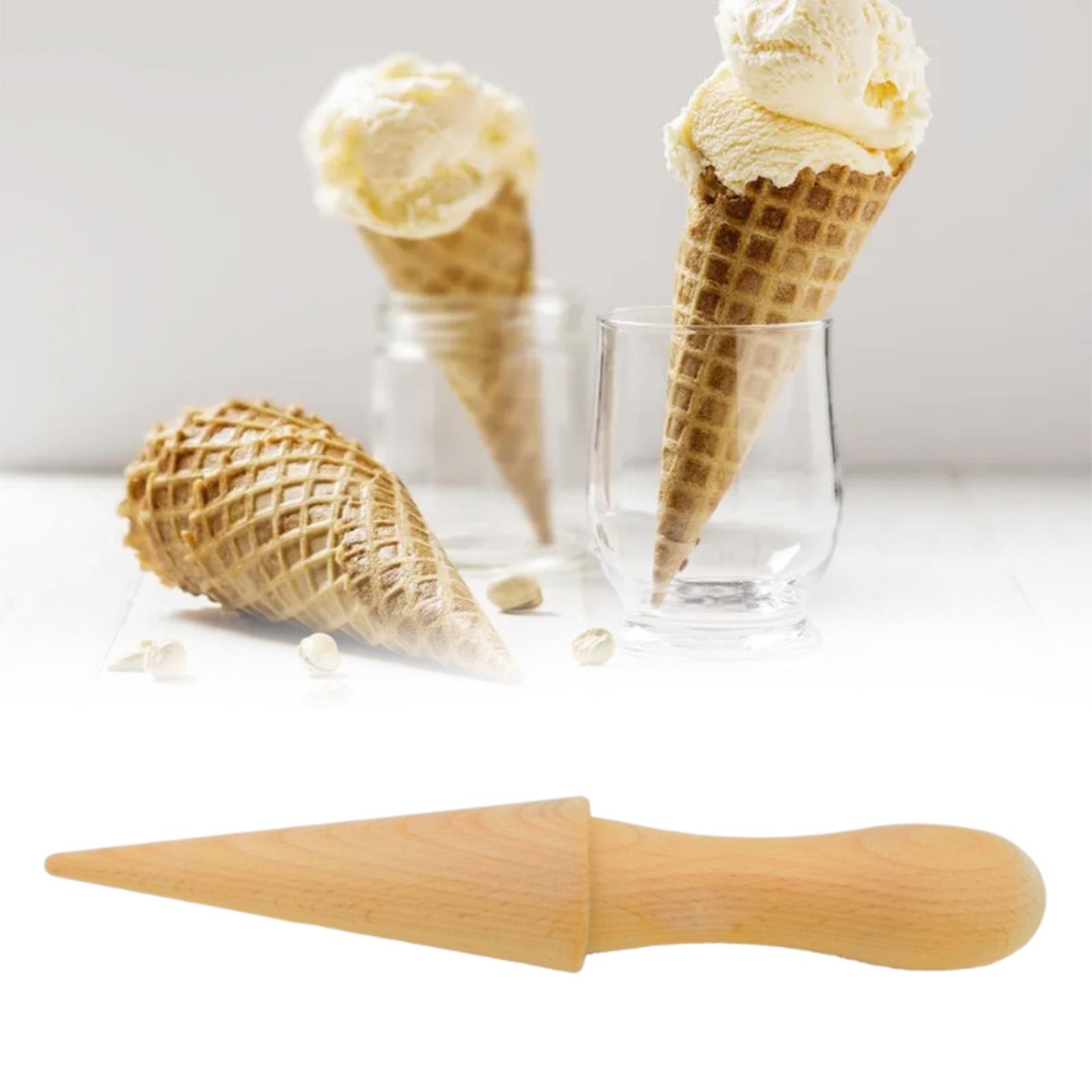 Kitchen Roller Baking - Wooden Ice Cream Cone Maker Kitchen
