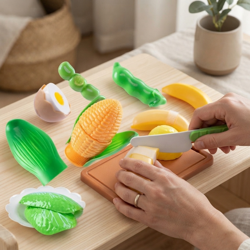 2026 Montessori Pretend Play F - Kitchen Kids Baking Set ulasan dan harga