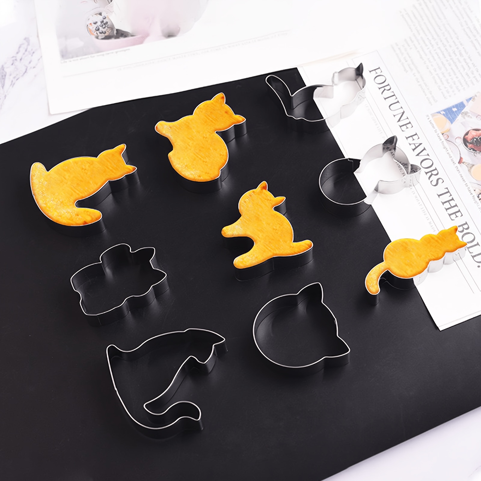 9PCS Cookie Cutter Set, Food G - Baking Kitchen Set ulasan dan harga
