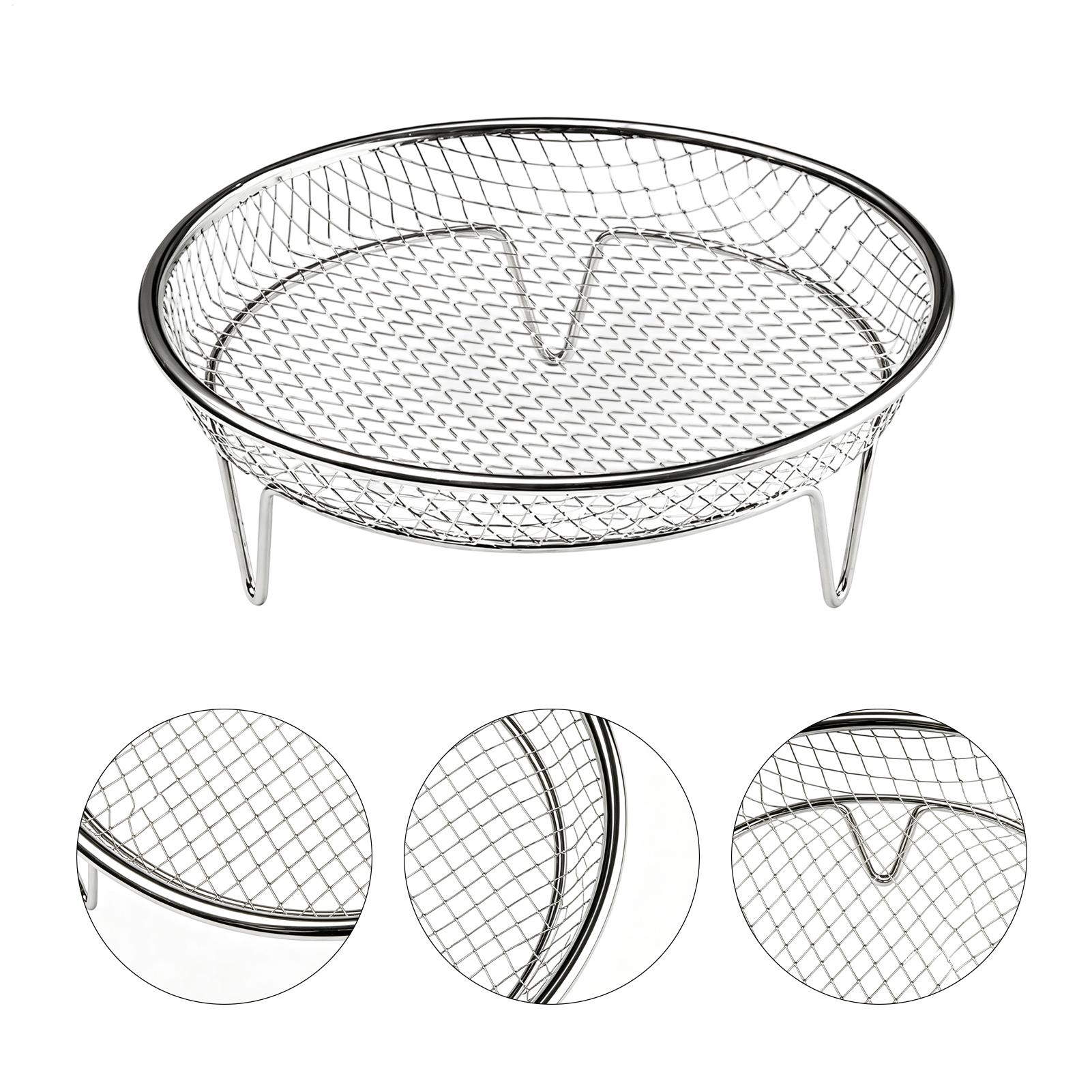 Stackable Air Fryer Basket Rou - Kitchen Baking Rack ulasan dan harga