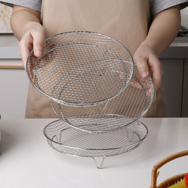304 Stainless Steel 3 Tier Sta - Kitchen Baking Rack ulasan dan harga