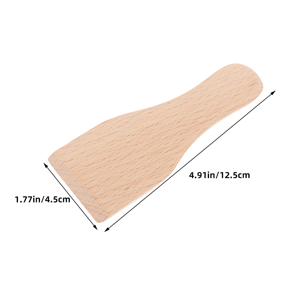 4Pcs Wooden Baking Spatula Set - Baking Kitchen Set ulasan dan harga