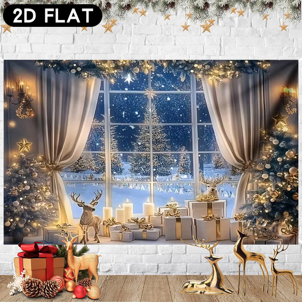 White winter Christmas backgro - Kitchen Baking Background ulasan dan harga