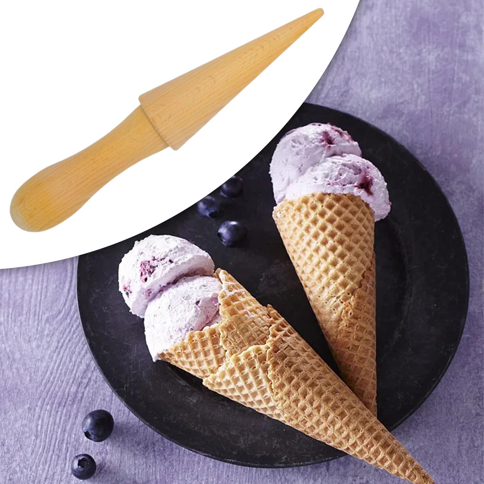 Wooden Ice Cream Cone Maker Ki - Kitchen Roller Baking ulasan dan harga