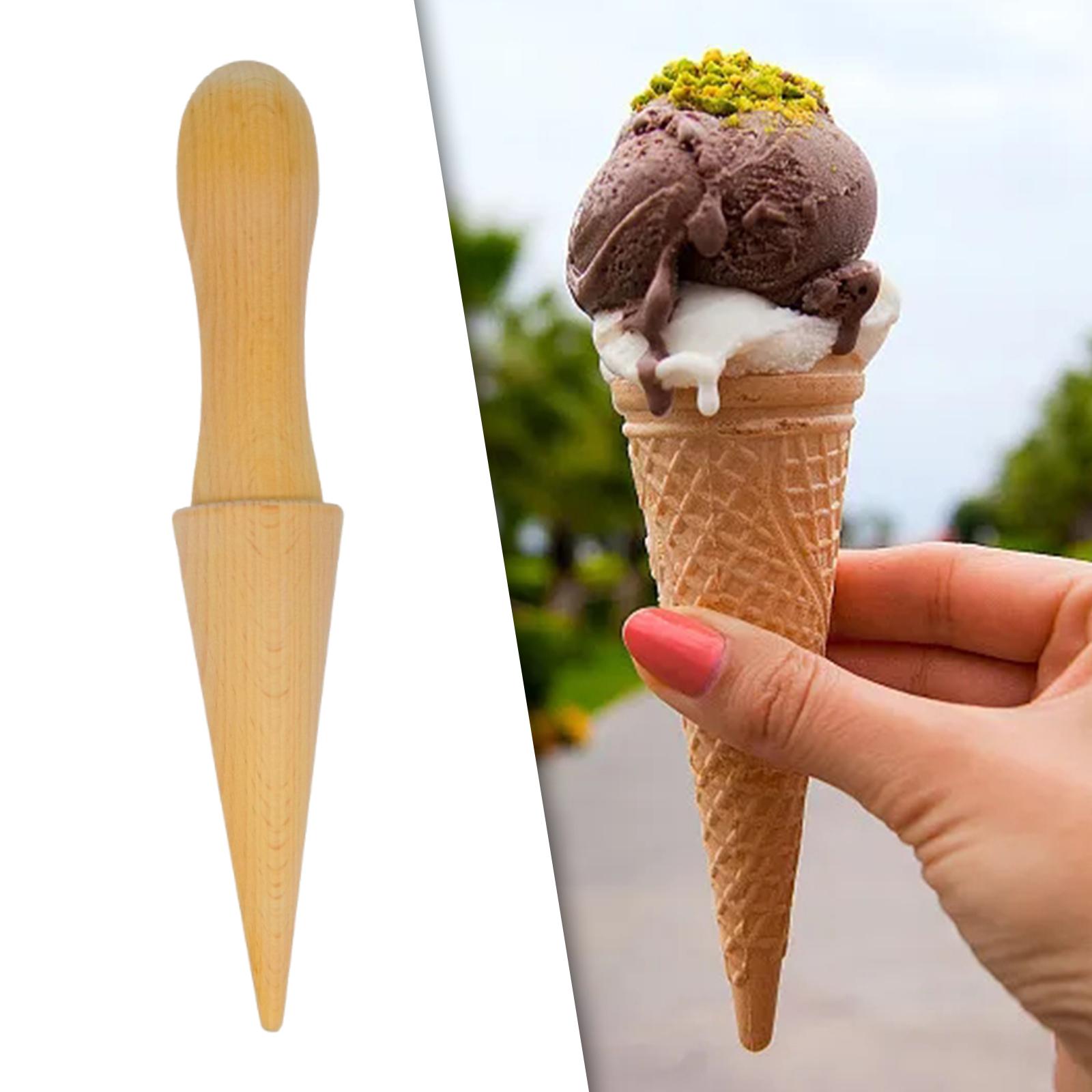 Wooden Ice Cream Cone Maker Ki - Kitchen Roller Baking ulasan dan harga